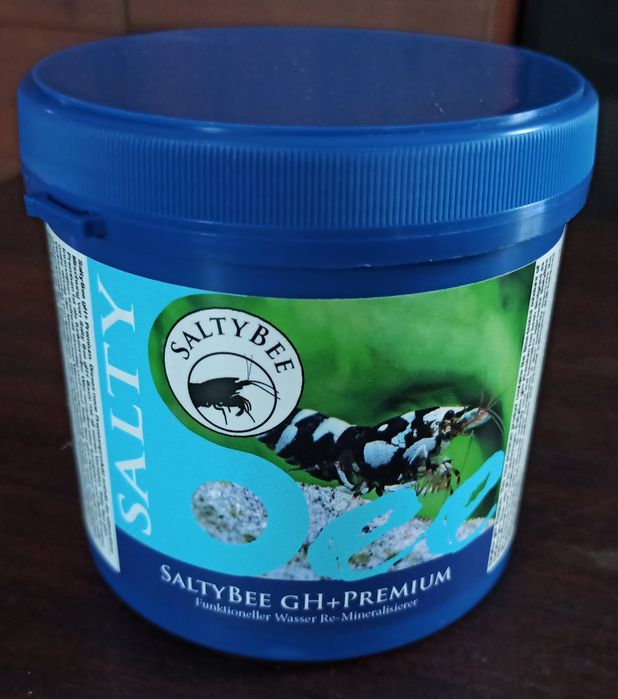 Minerały SaltyBee GH+ Premium 40g Krewetki Akwarium Bakterie Nawóz
