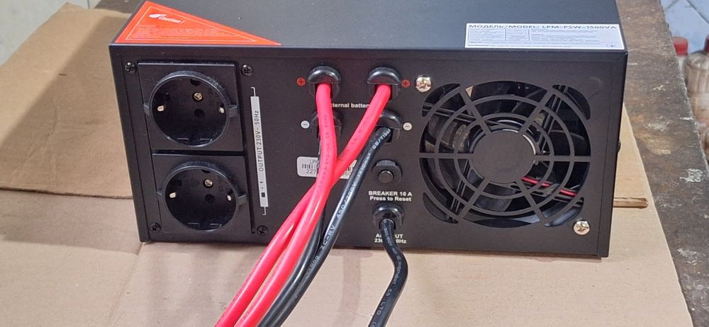 Бесперебойник LPM PSW 1500VA ИБП  ДБЖ  Источник бесперебойного питания