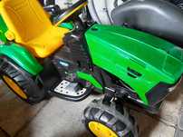Traktorek 2x12v Peg Perego John Deere Tur Przyczepka