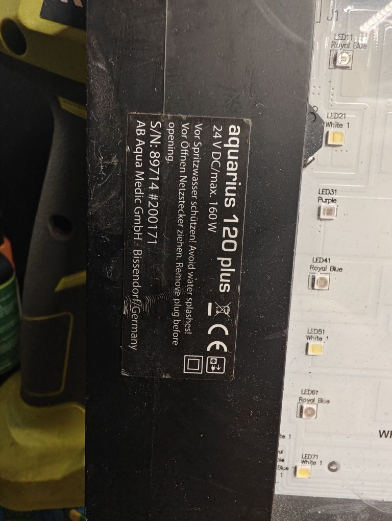 Lampa LED Akwarium Profesjonalna 160W