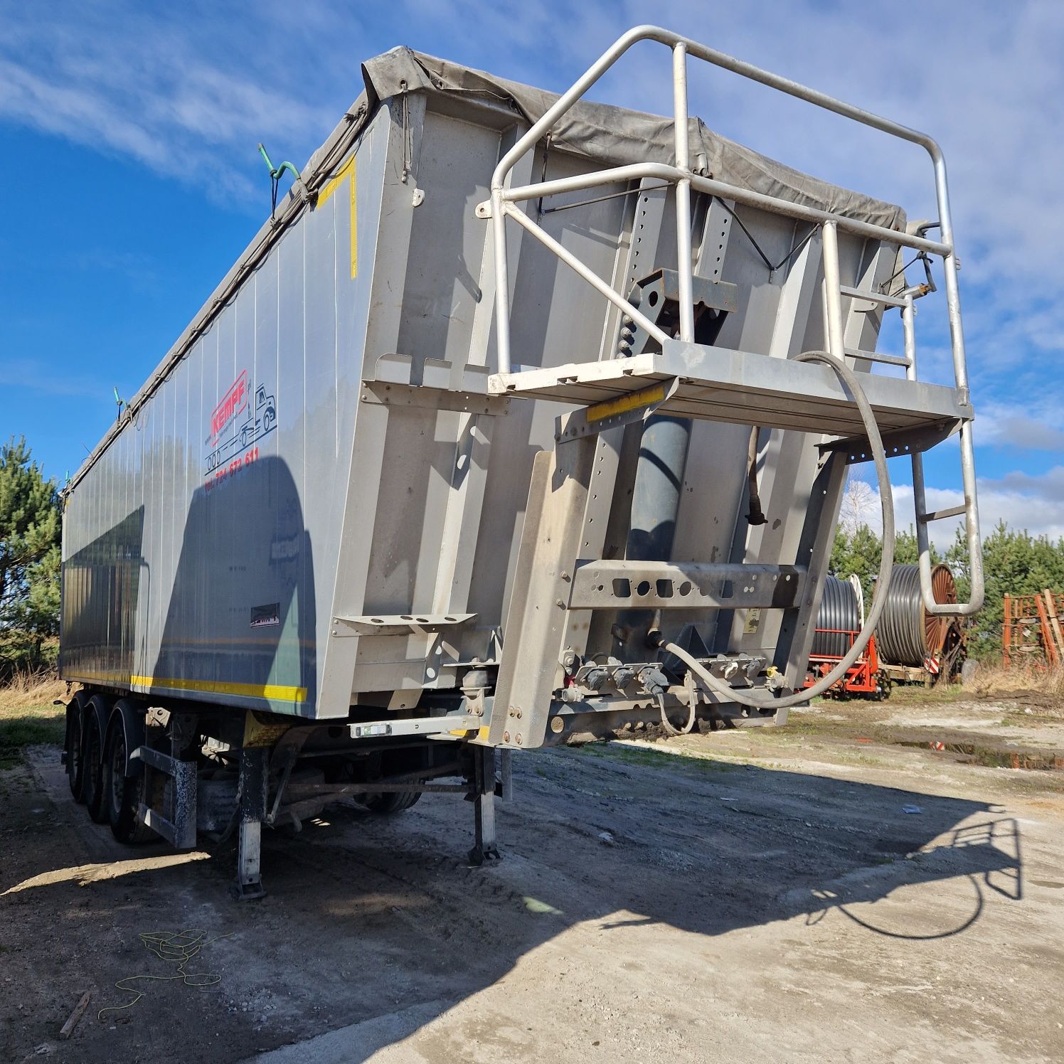 Naczepa wywrotka kempf 46m3 (bodex wielton)