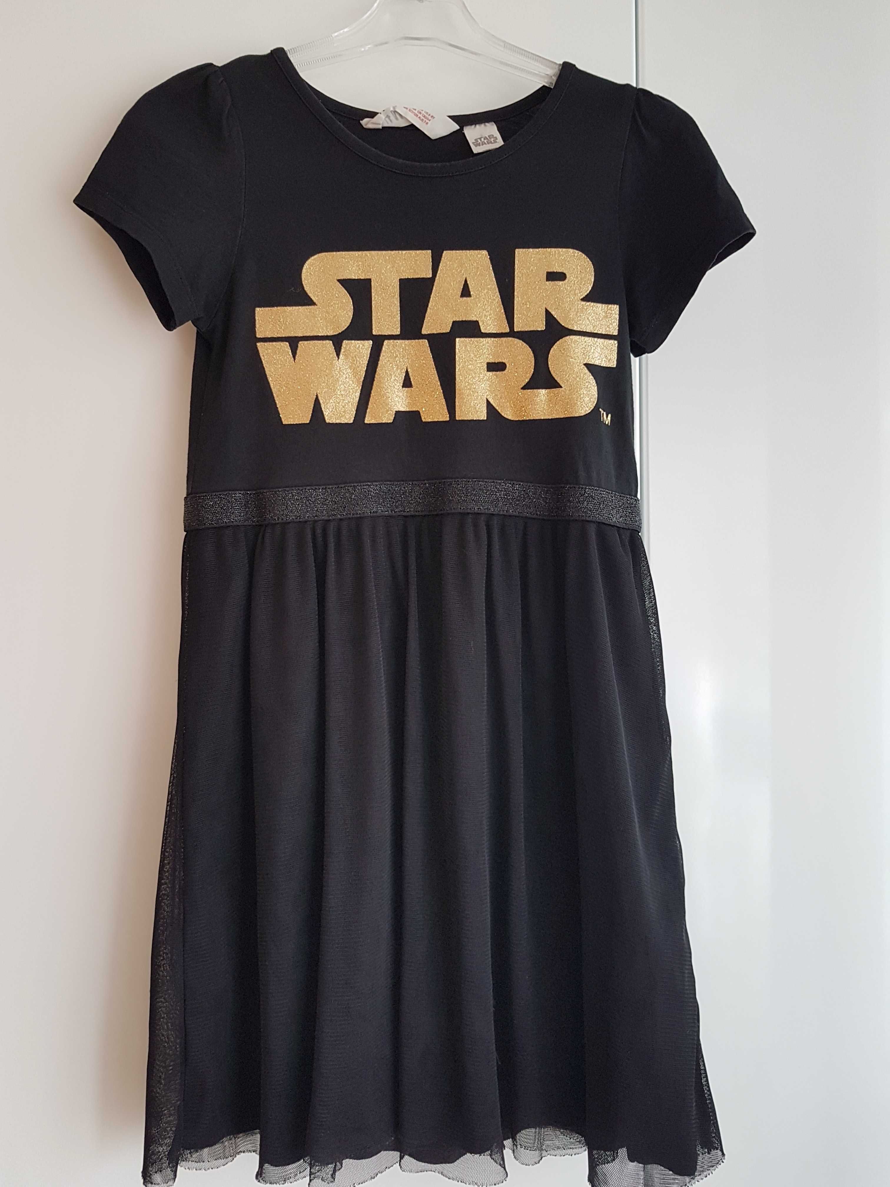 Nowość 2024:) tiulowa sukieneczka STAR WARS H&M roz 122/128