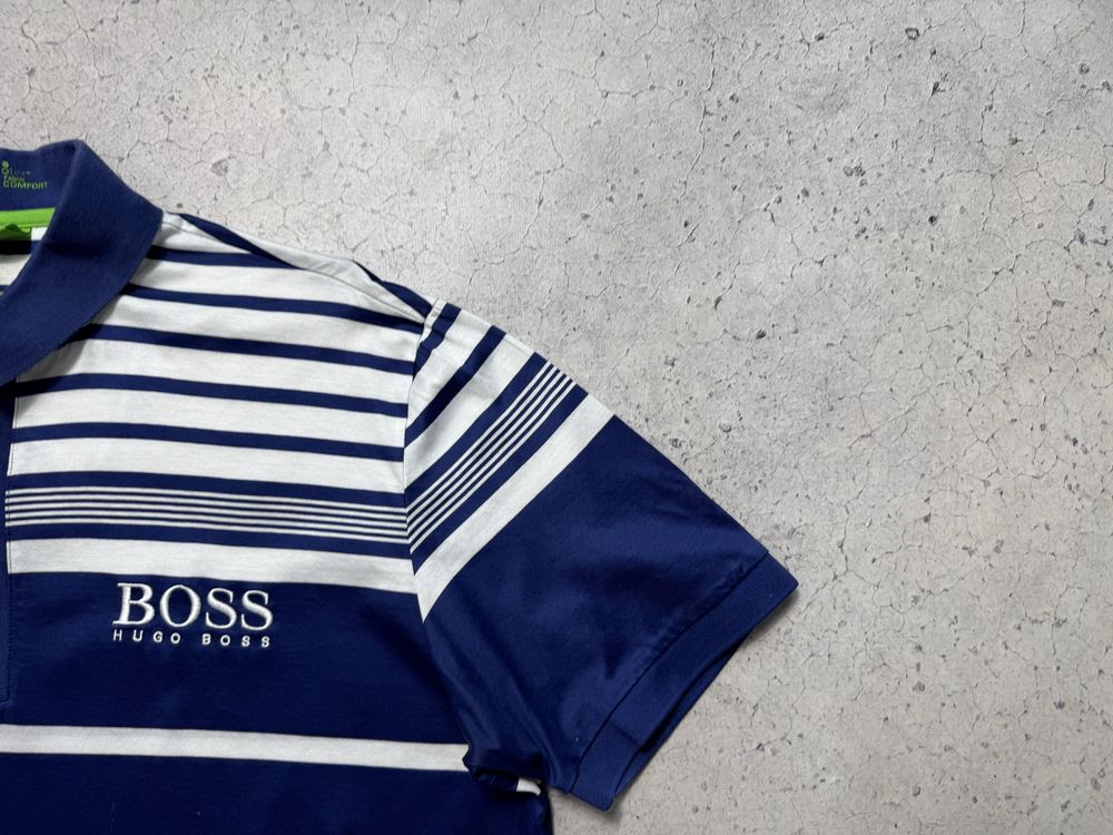 Мужская Футболка Поло Hugo Boss Оригинал Идеал Размер L-XL