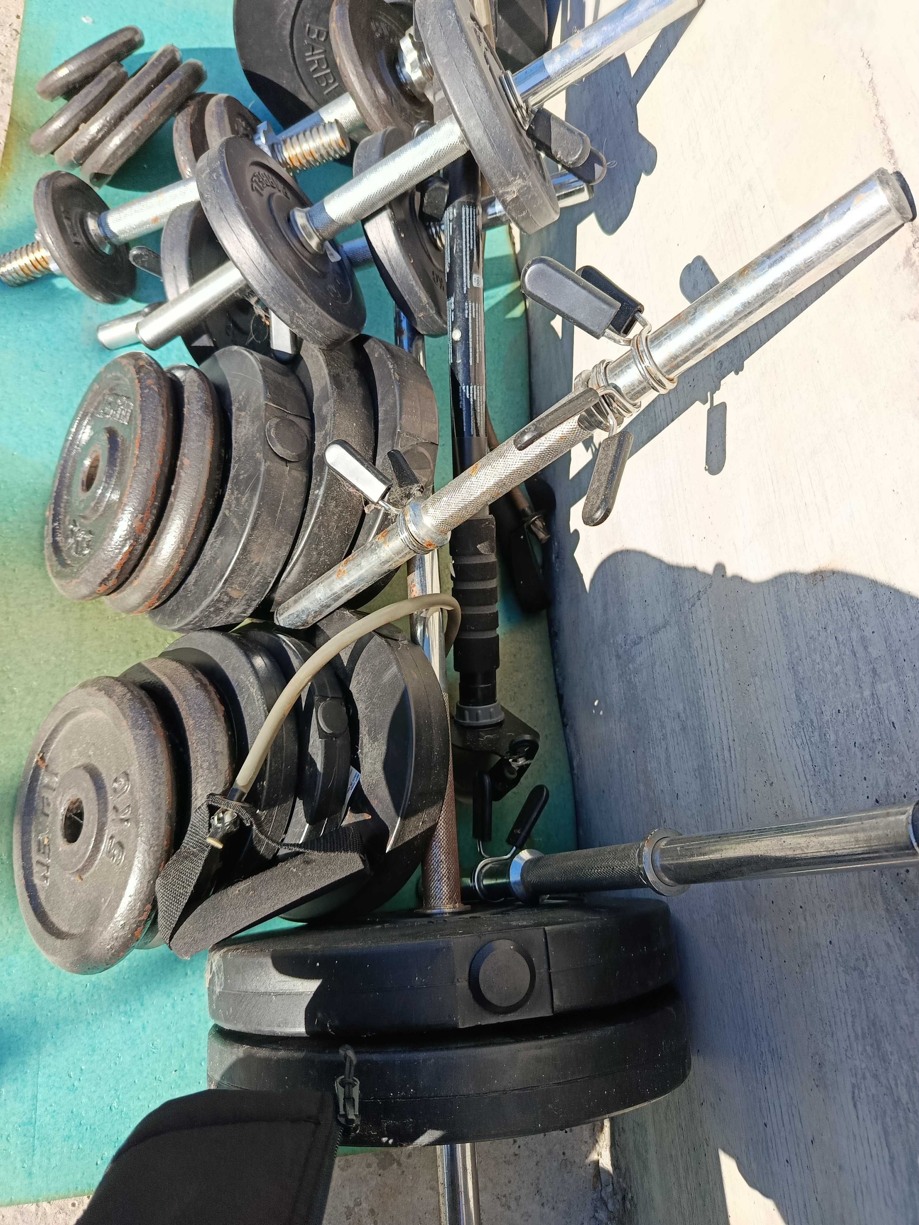 Pesos ginásio ginástica musculação. Material em muito bom estado.