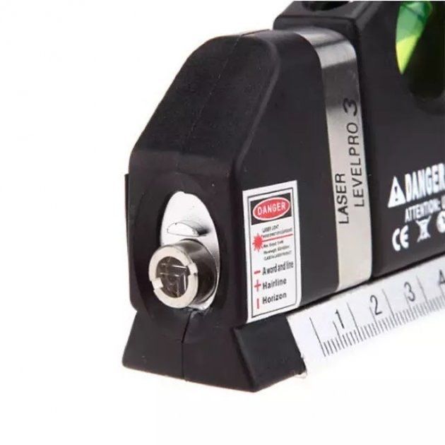 Лазерний рівень Laser Level Pro3 з вбудованою рулеткою