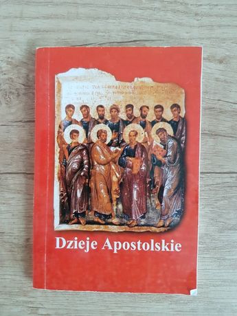 Książka Dzieje Apostolskie, format 10x14,5 cm