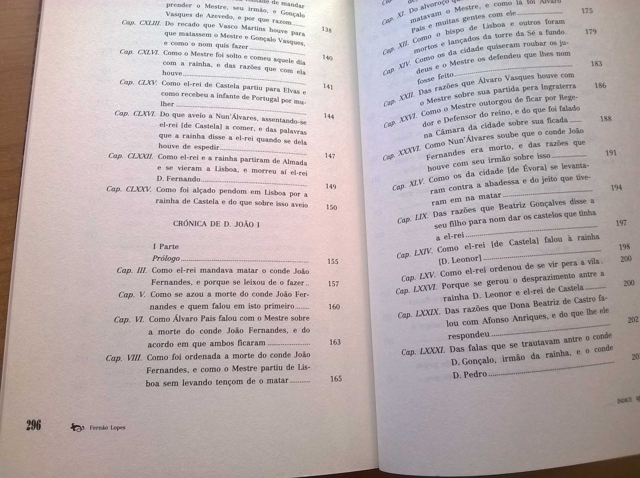 CRÓNICAS - Fernão Lopes