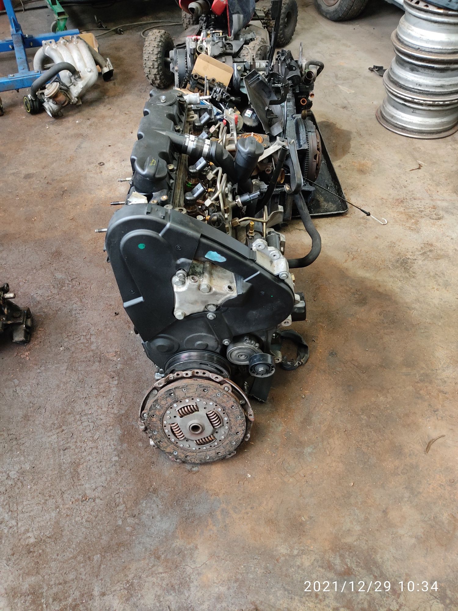 Motor de um Peugeot 307