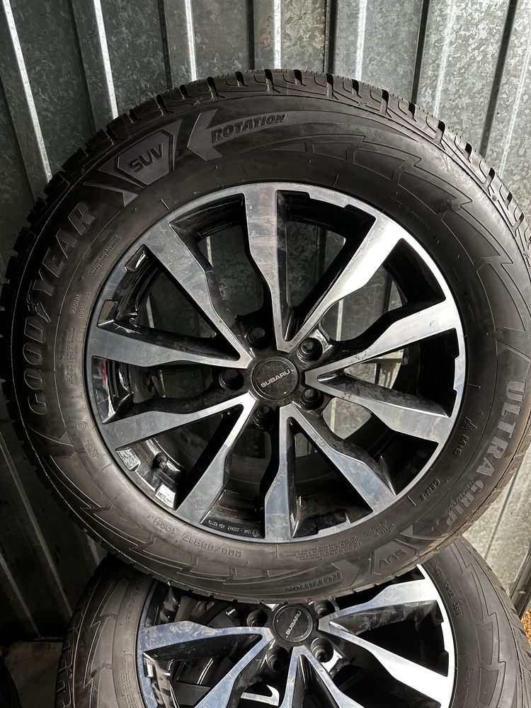 Koła zimowe Subaru 5x114.3 225/65/17 Goodyear Ultragrip