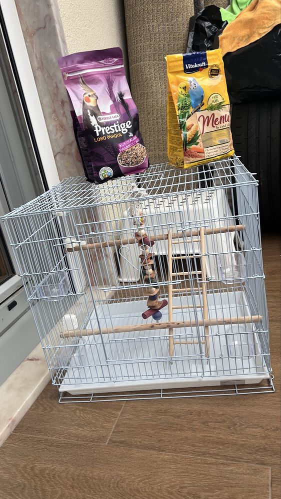 Gaiola completa + ração