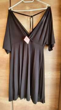 Czarna sukienka  L - XL