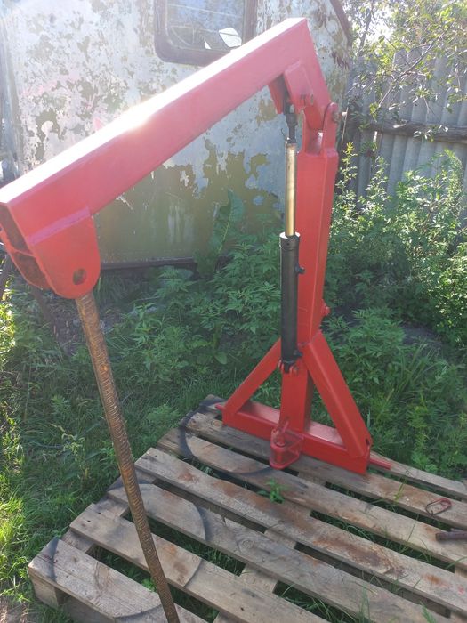 Погрузчик погрущик кран крюк гусак на навеску трактора Т25 мінітрактор