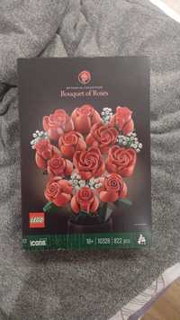 Lego róże bukiet boquette nowe zestaw najnowszy kwiaty