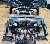 Обвес рестайлинг X4M BMW X4 G02 передний бампер задний