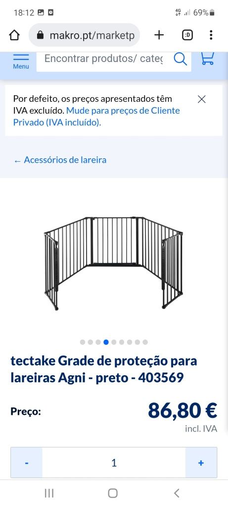 Grade de proteção