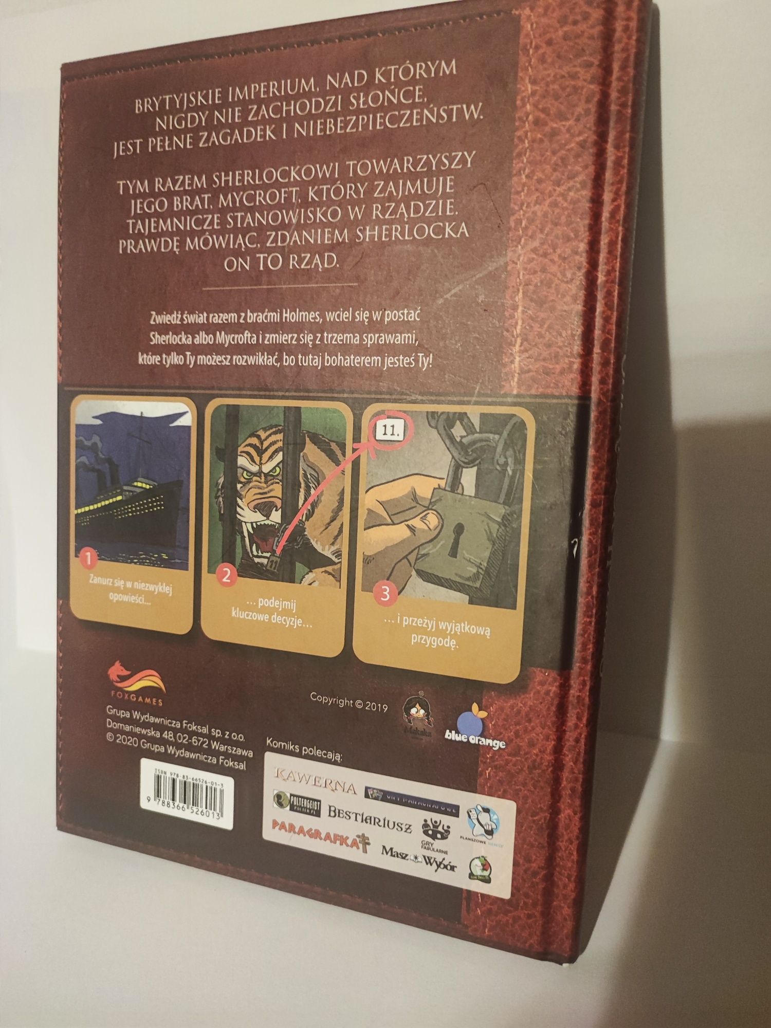 Sherlock Holmes Lektura szkolna Komiks Wydanie 2020