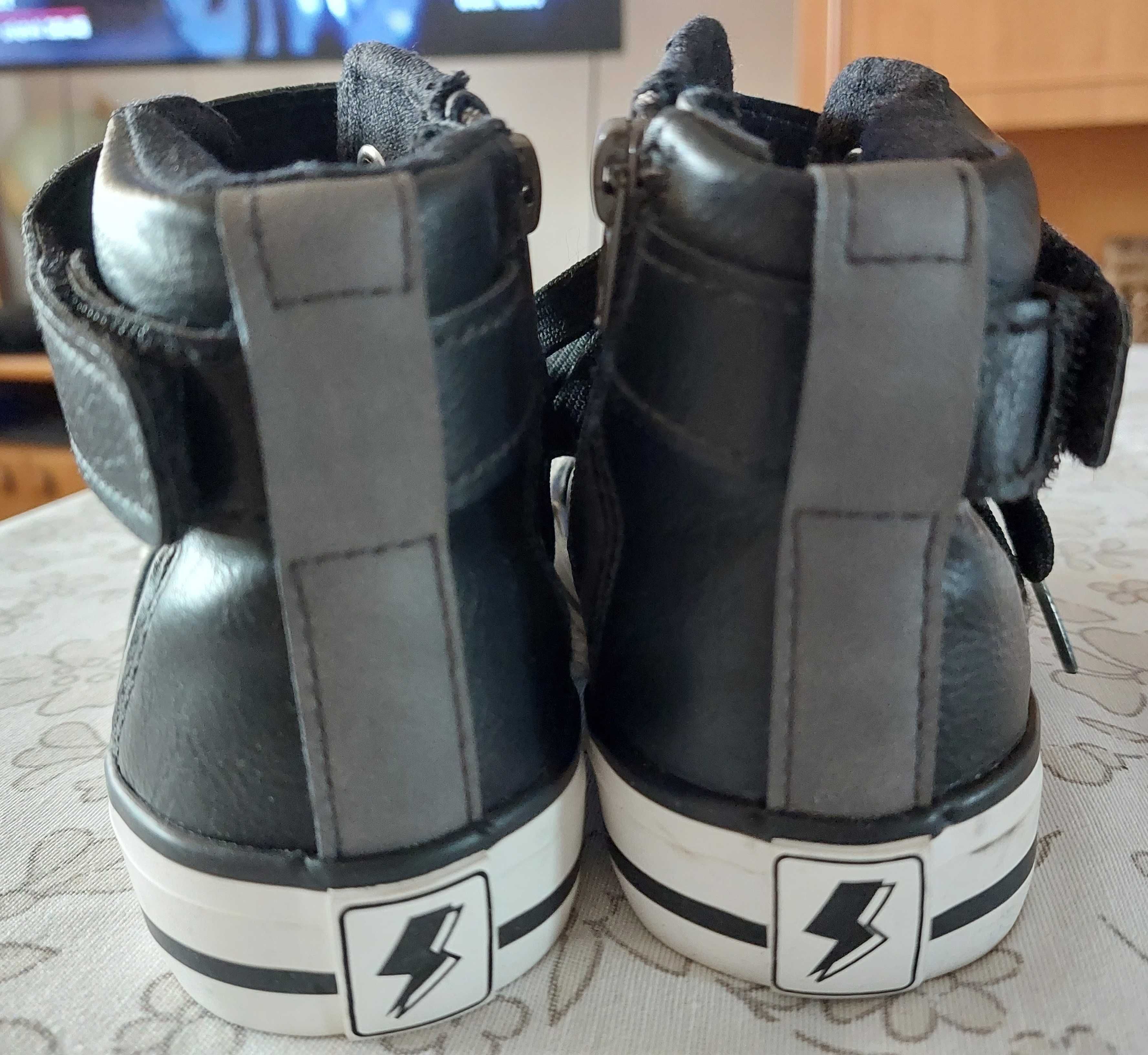 Buty NOWE dla chłopca w roz. 30 marki Lupilu ze skóry ekologicznej
