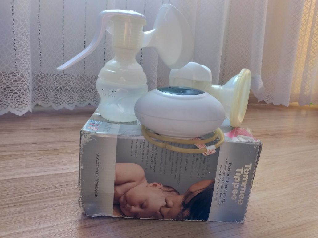 Laktator ręczny i elektryczny Tommee Tippee używany