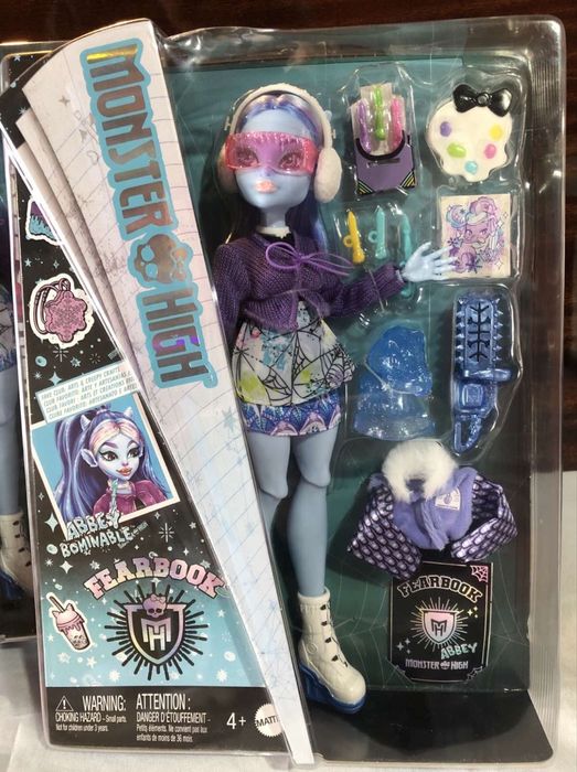 Abbey Bominable Fearbook G3 Monster High Еббі Фірбук Г3 Монстер Хай мх