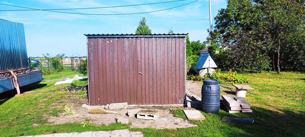 Garaż blaszak 3x5 na działkę  ogród auto narzędzia