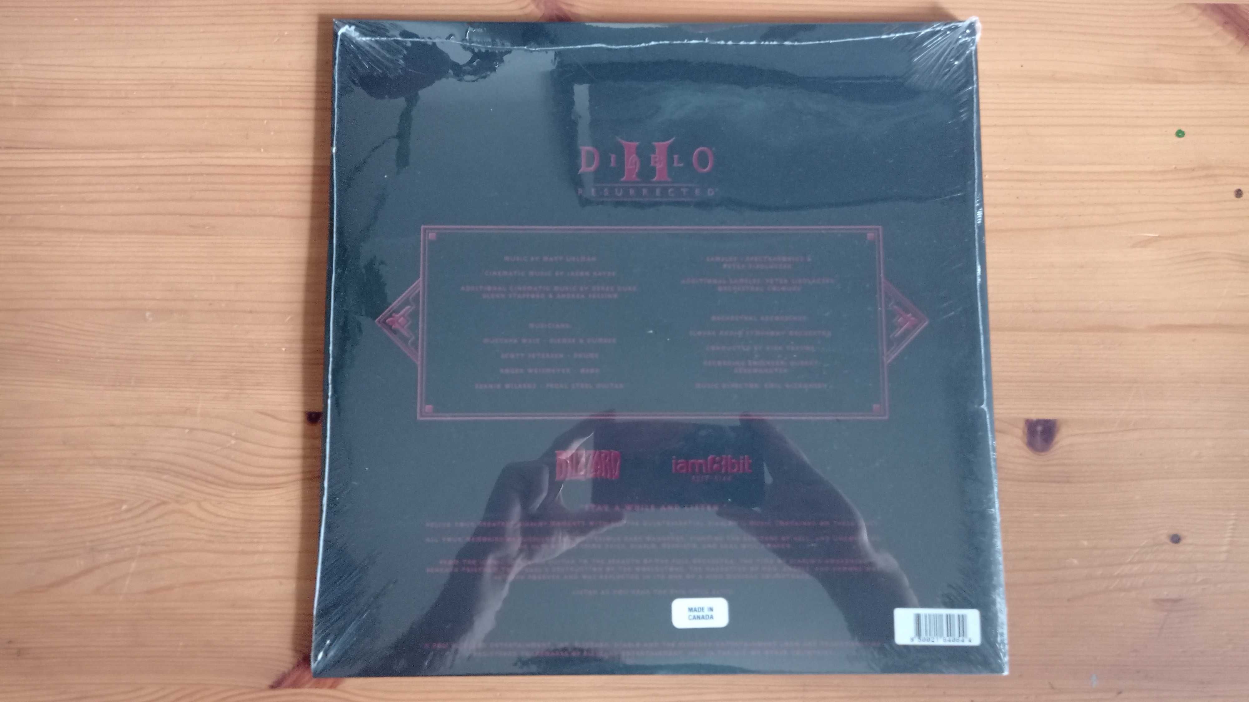 Diablo 2 Soundtrack Vinyl 2xLP