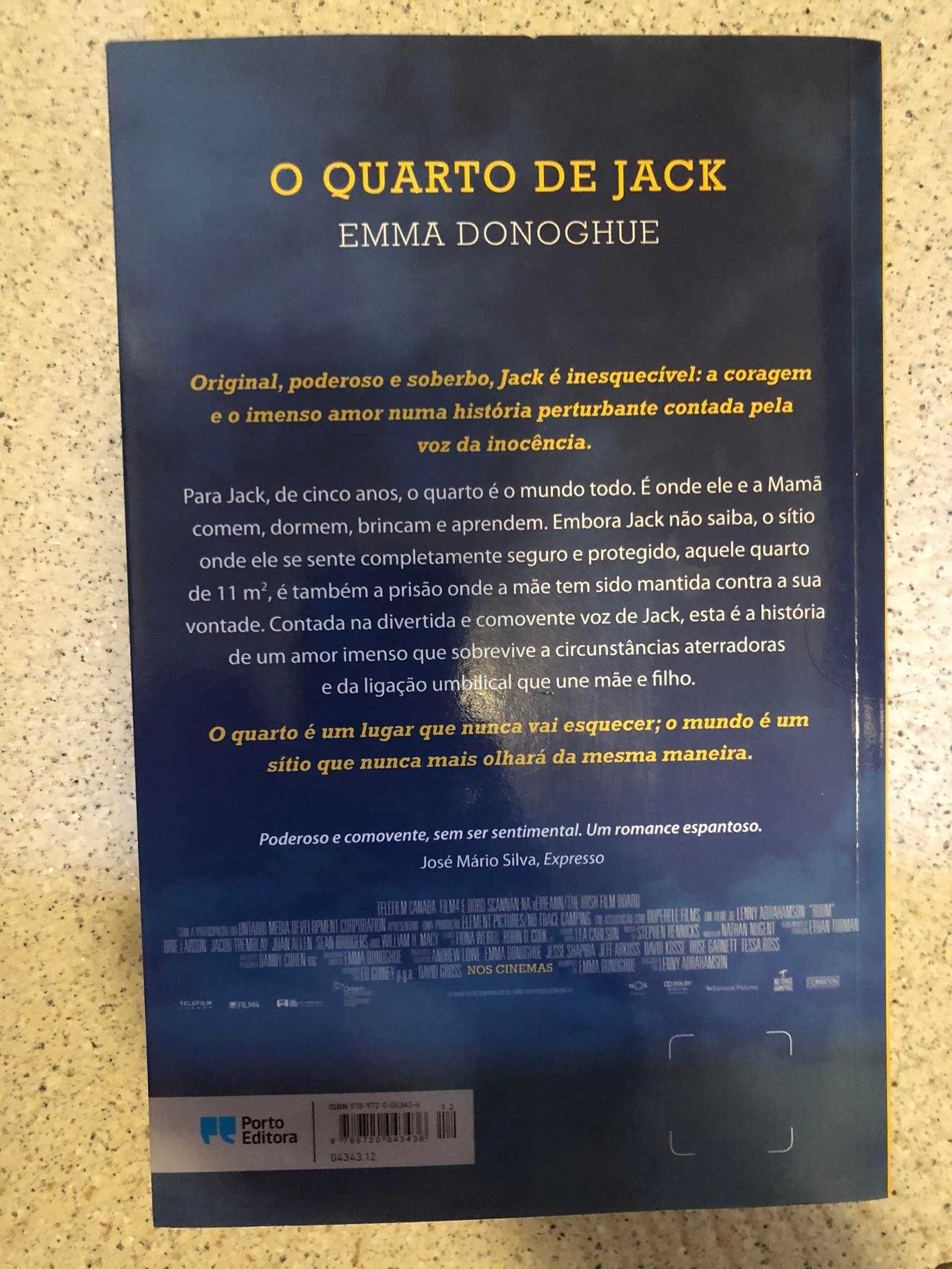 O Quarto de Jack - Livro