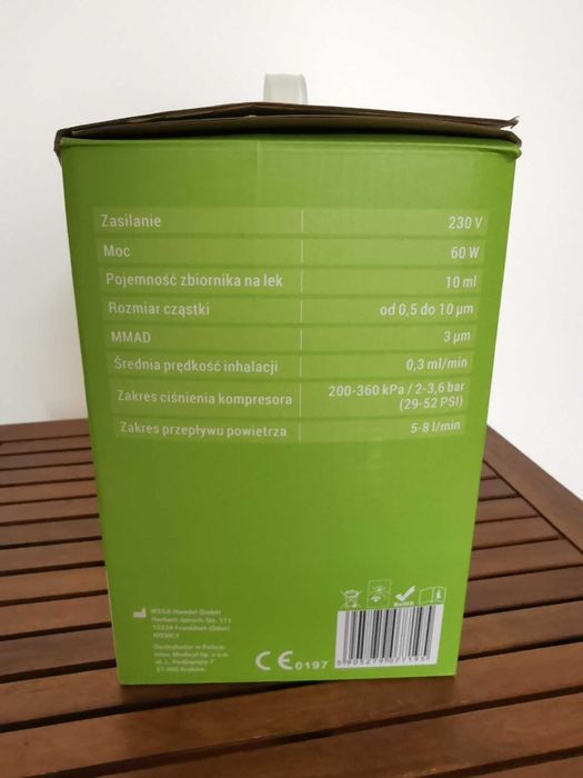 Inhalator kompresorowo-tłokowy Intec Cirro