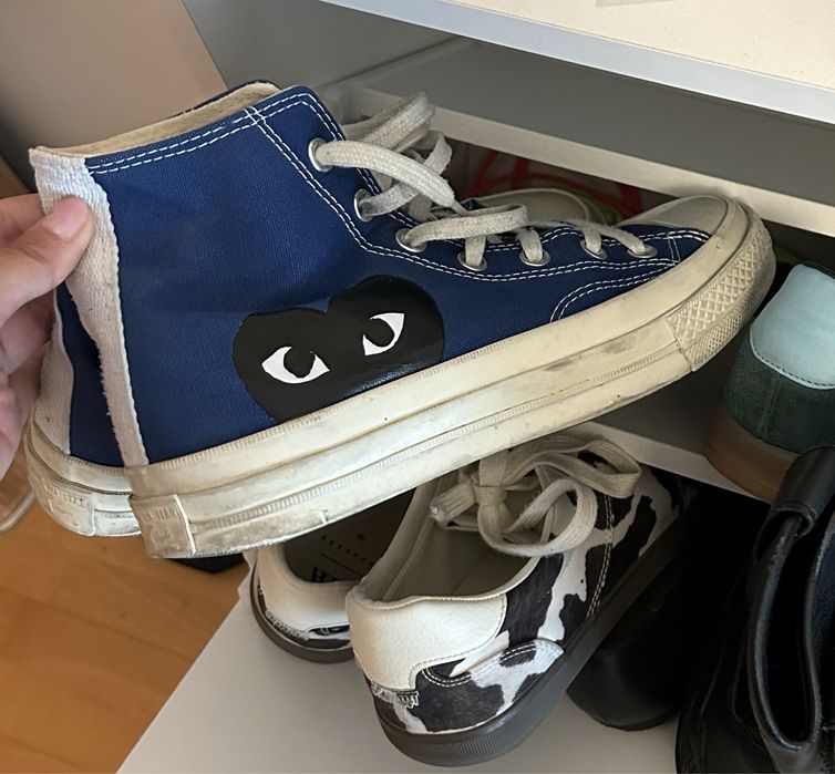 Converse Comme des Garçons azul 39