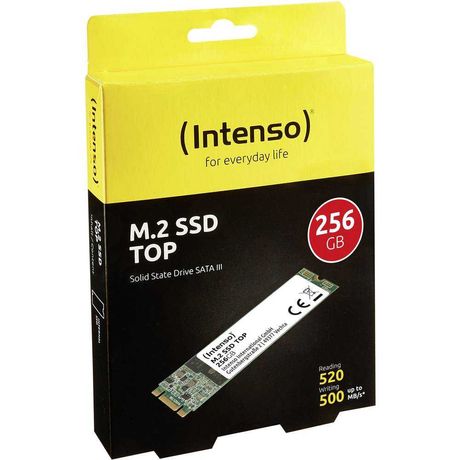 Intenso Dysk M.2 256GB SSD PC notebook 520 MB/s