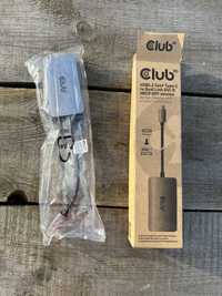 CLUB3D cac-1510 USB C DVI-D Dual link Szary