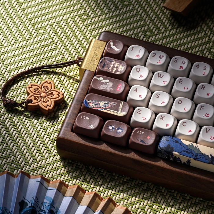 XVX MU68 Деревянная механическая клавиатура