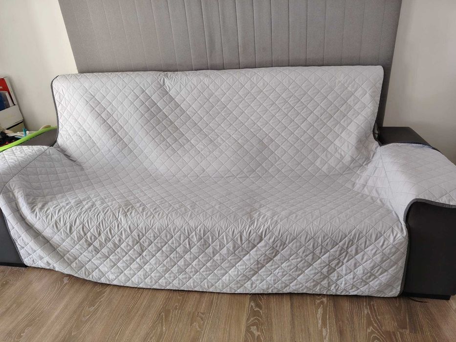 Sofá cinzento 3 lugares