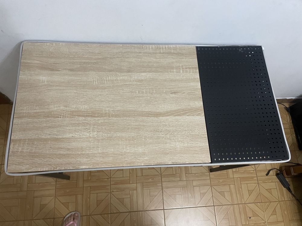 Conjunto de mesa + led + cadeira
