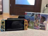Sprzedam Nintendo Switch z różnymi akcoseriami