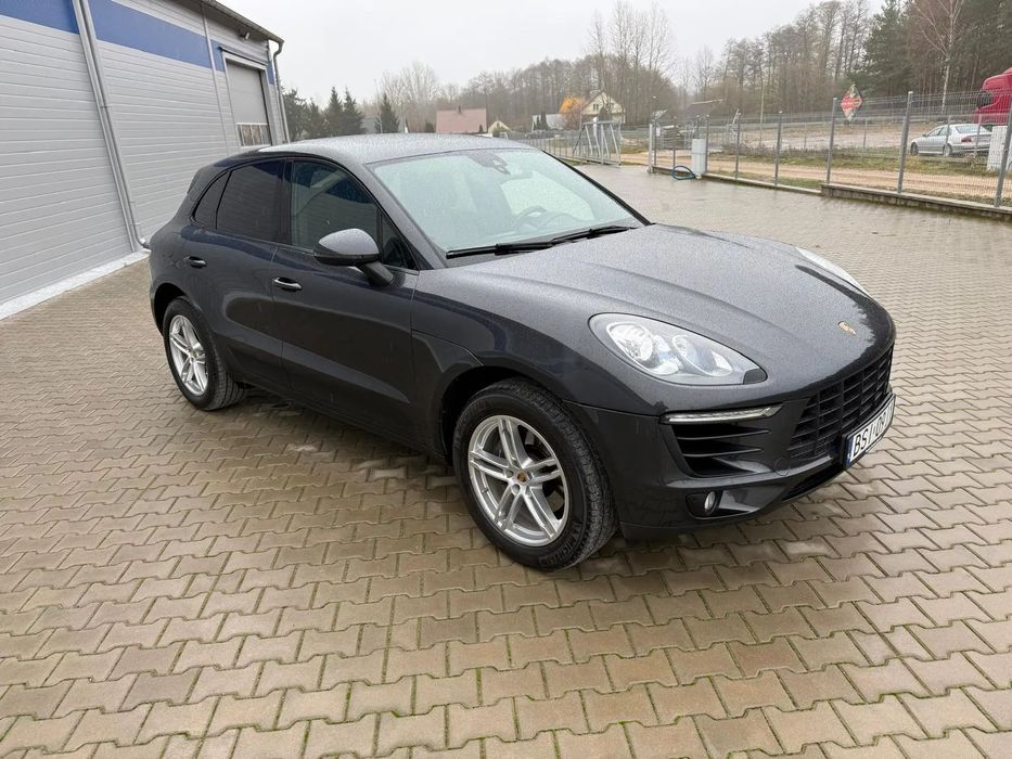 Porsche Macan Szklany dach Navigacja Grzane fotele Kamera cofania Keyless 19'