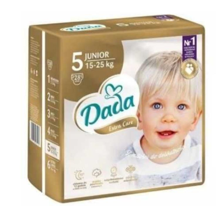 Pampersy Dada extra care 5, 28 szt - 2 opakowania