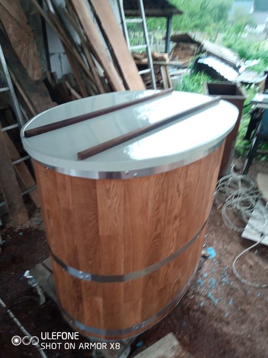 Купель горячая,холодная. Полипропиленовая вставка.