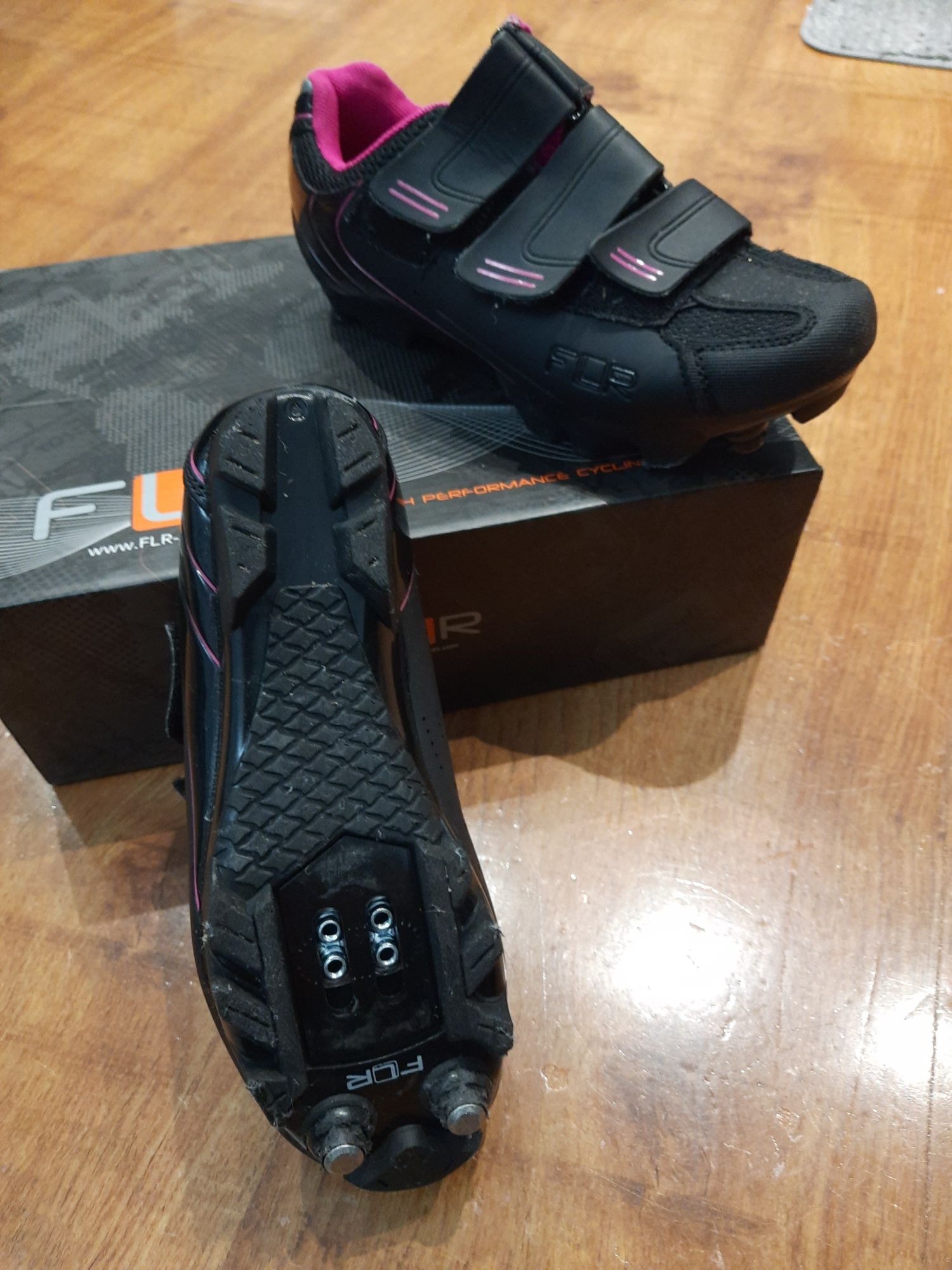 Buty rowerowe damskie MTB FLR F-55 KNIT