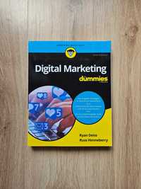 Książka Digital Marketing For Dummies  - Ryan Deiss. English. 2020 rok