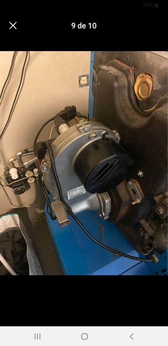 Caldeira de aquecimento central a gasóleo