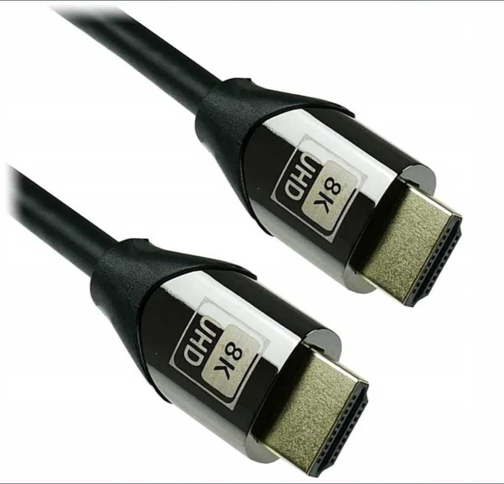 Kabel HDMI 8k wer 2.1 // pozłacany// 1,5m CX-HL701