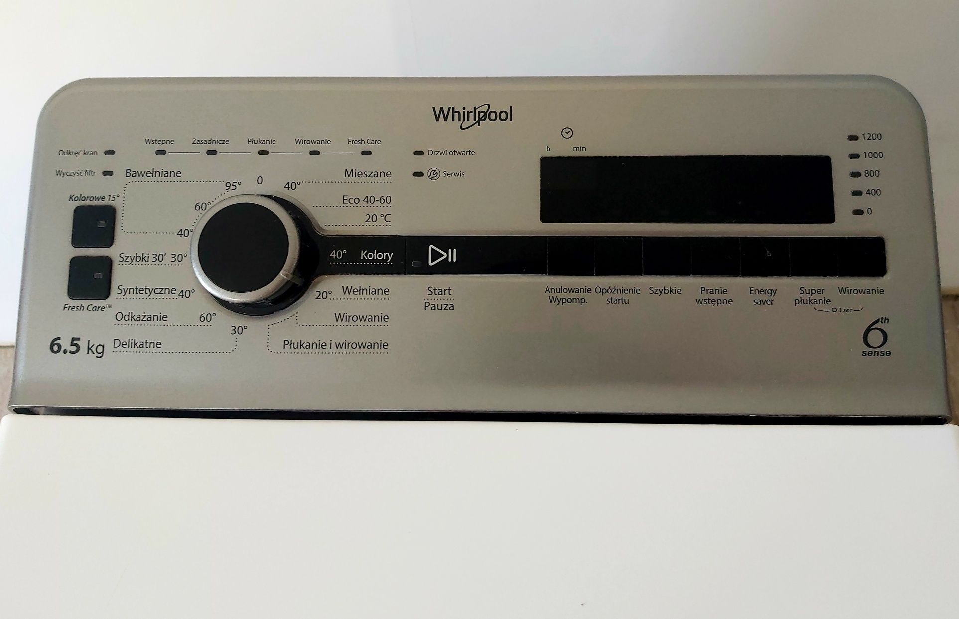 Pralka Whirlpool TDLRSL 65230SWS PL Jak Nowa