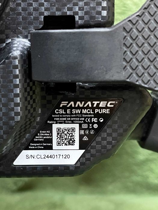 Ігрове кермо Fanatec CSL Elite Steering Wheel McLaren GT3 V2 QR2