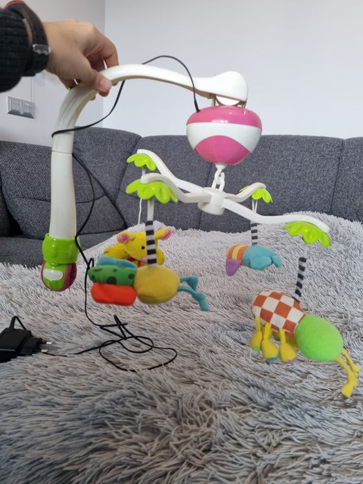 Jedyna elektryczna karuzela do łóżeczka