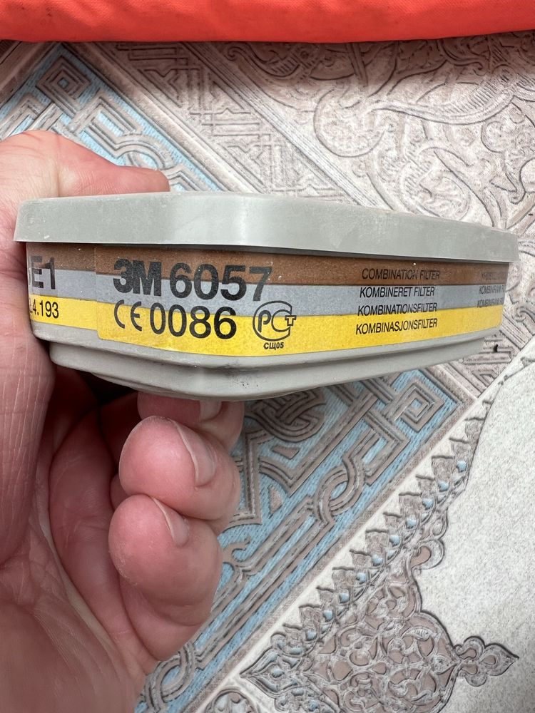 Маска 3M 6000 з ф-ми 6057 А1В1Е1
