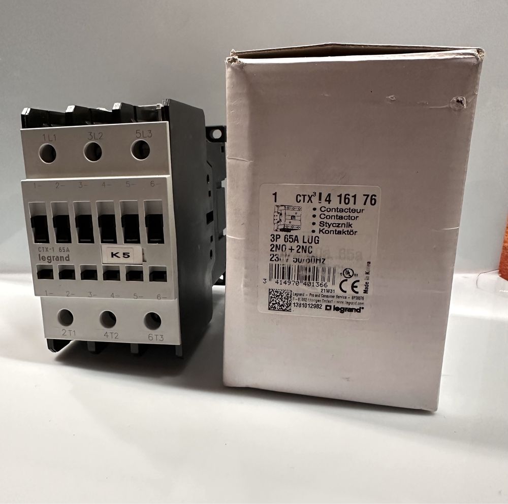 Stycznik legrand ctx-1 65A 230 V~ Nowy