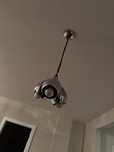 Lampa wisząca chromowana