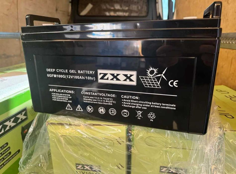 Новые гелевый аккумулятор для котла/солнечных панелей/инвертора