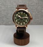 Чоловічий годинник Pilot Bronza Chronograph Mechanical 42mm 100m Sapph