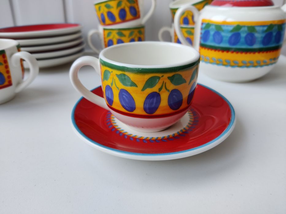 Loiça, Utilidades, Decoração Serviço Vista Alegre de café ou chá.